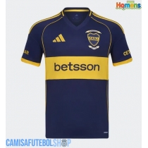 Camisa de time de futebol Boca Juniors Edinson Cavani #10 Replicas 1º Equipamento 2025-26 Manga Curta